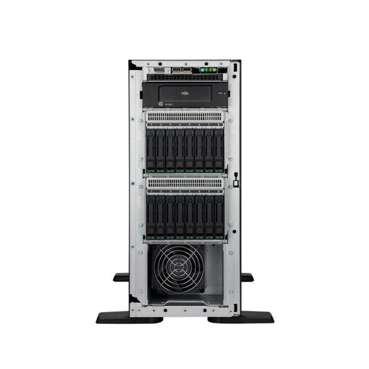 HPE ProLiant ML110 Gen11 4510 12-core 1P 64GB-R MR408i-o 8SFF 2x480GB SSD 2x1000W RPS EU Server