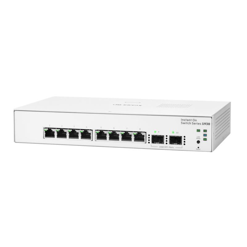HPE Networking Instant On Switch 8p Gigabit 2p SFP 1930