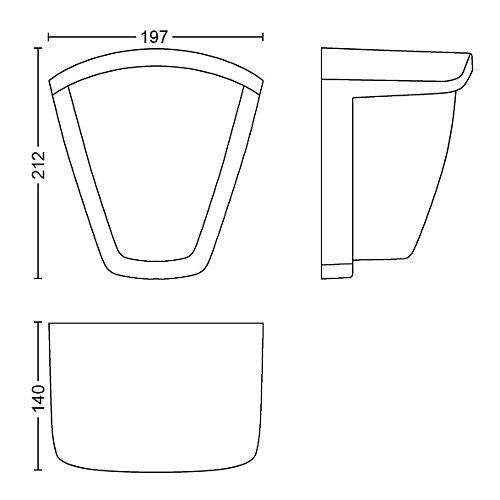 Aplica pentru exterior Philips Kiskadee, 1xE27, max 42W, IP44 ,140x197x212mm, Antracit