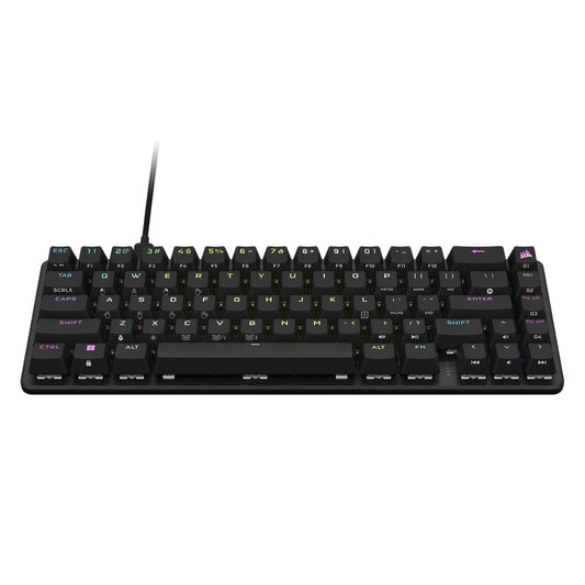 CORSAIR K65 PRO MINI RGB 65% mecanica, negru Full Key (NKRO) with 100% Anti-Ghosting Supported in iCUE Profiles up to 50 Wired Connectivity USB 3.0 or 3.1 Type-A