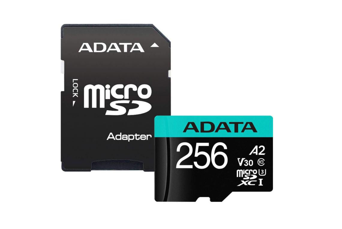 Card de Memorie MicroSDXC Adata 256GB, Adaptor SD, Class 10