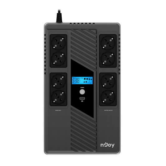 UPS nJoy Token 800 VA / 480 W Capacity 800 VA / 480 W