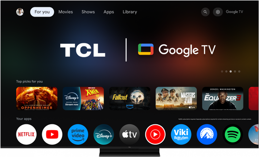Televizor TCL Mini LED 75Q7C, 189 cm, Smart Google TV, 4K Ultra HD, (Model 2025)