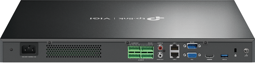 NVR TP-Link VIGI 32 canale 4032H ; 8 MP,2 SATA Interface, max 20TB, H.265+; ONVIF, etec?ie mi?care, linie, intruziune, persoane, vehicule etc.