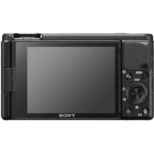 SONY Compact dedicata pentru vlogging ZV-1 20MP, 24-70mm, F1.8 ISO 12800, 1/2000s, 4K @30fps, SD/SDHC/SDXC/micro, Rafala 24cps, WiFi, Senzor Exmor RS CMOS