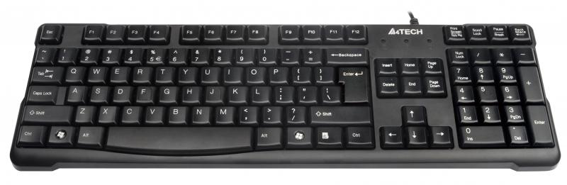 Tastatura A4Tech KR-750, USB, neagra