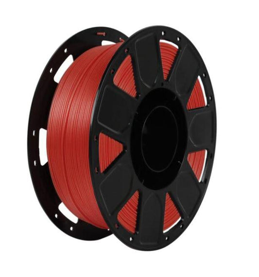 CREALITY ENDER PLA 3D Printer Filament, Red, 1KG, Printing temperature: 200, Filament diameter: 1.75mm, Tensile strength: 60MPa, Size of filament wheel: Diameter 200mm, height 70mm, hole diameter 56mm.
