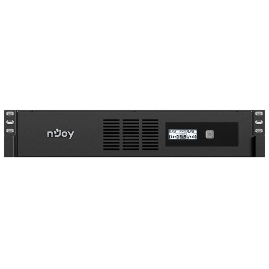 UPS nJoy Code 800, 800VA/480W, Frecventa: 50/60 Hz, Conectori: Intrare 1 x IEC-320 C14, Iesire 8 x IEC-320 C13, Port de comunicare: USB, Ecran LCD, AVR.