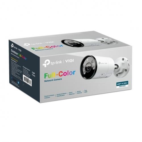 Camera IP Bullet TP-Link VIGI C345(2.8mm), 4MP, Lentila 2.8mm, IR+WL 30ml, rezolutie video 2688 × 1520, +/H.265/H.264+/H.264,