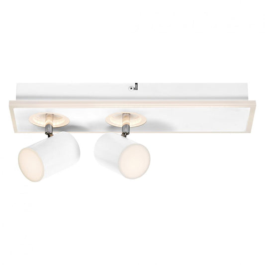 Spot LED dublu ajustabil Ledvance DECOR MARS, 29W, 3100 lm, lumina calda (3000K), IP20, 408mm, Alb, clasa energetica F