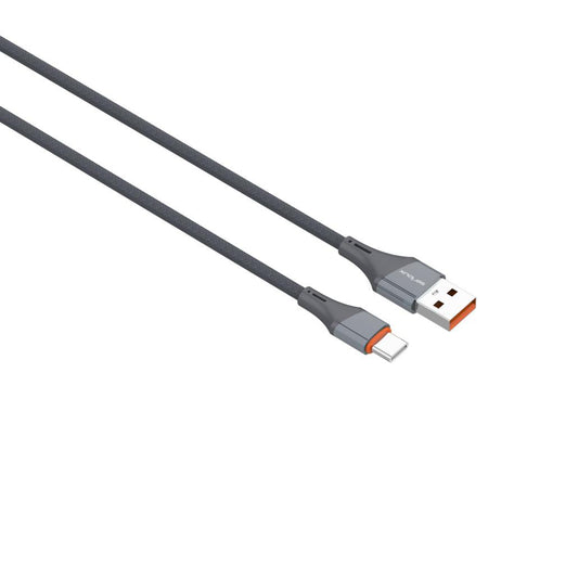Cablu Serioux USB-A-TYPE-C 1M 30W.Lungime: 100 cm, Ie?ire: 30W, tip cablu: USB-A la USB-C, culoare: Gri, func?ie: înc?rcare ?i sincronizare