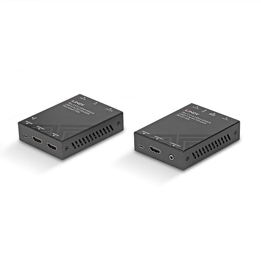 Lindy Cat.6 HDMI 4k60 KVM Extender, distanta maxima 70m latime de banda suportata 18Gbps, rezolutie maxima 3840x2160@60Hz 4:4:4 8bit, negru