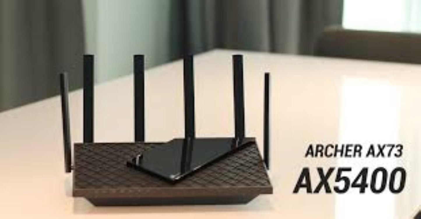 Router wireless TP-LINK Gigabit Archer AX73, AX5400, WiFI 6, Dual-Band