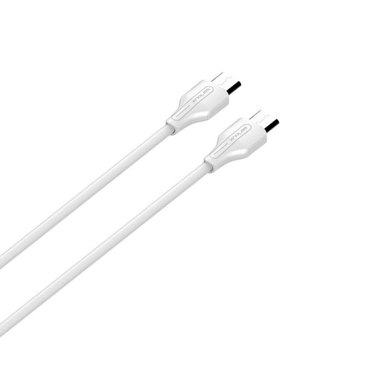 Cablu Serioux TYPE-C - TYPE-C 2M 60W.Lungime: 200 cm, Ie?ire: 65W, tip cablu: USB-C la USB-C, culoare: Alb , func?ie: înc?rcare ?i sincronizare