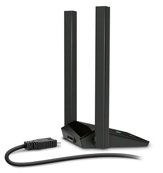 Adaptor wireless TP-Link, ARCHER TX20 PLUS, AX1800, 2 x antene externe Dual-Band 5Ghz, 2.4 Ghz, dimensiuni: 84 × 156.3 × 19.2 mm, Securitate Wireless: WEP, WPA/WPA2/WPA3, WPA-PSK/WPA2-PSK