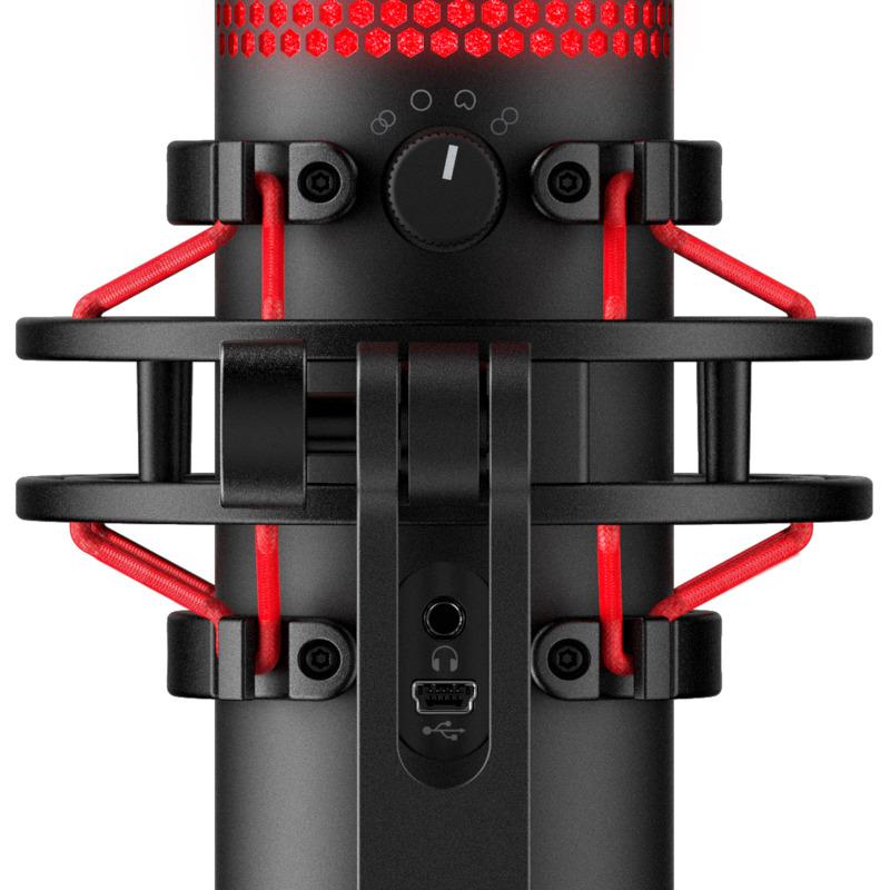 Microfon HP HyperX QuadCast, negru