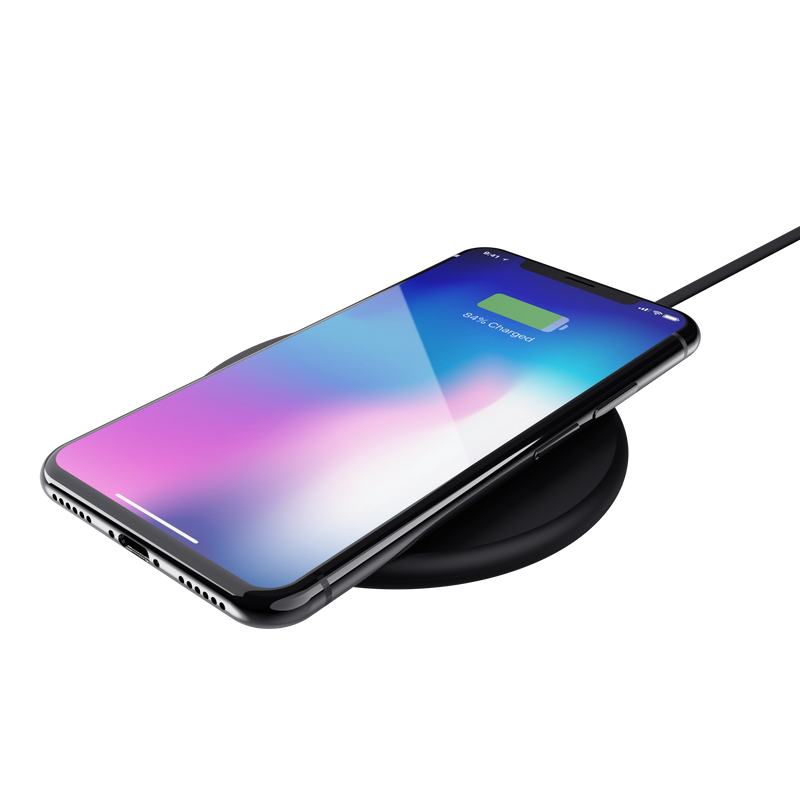Incarcator Trust wireless Viro Fast, 20W, negru
