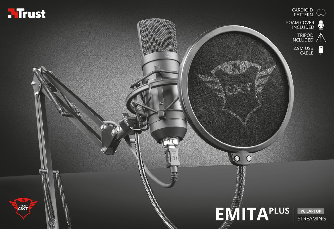 Microfon Trust Emita Plus GXT252