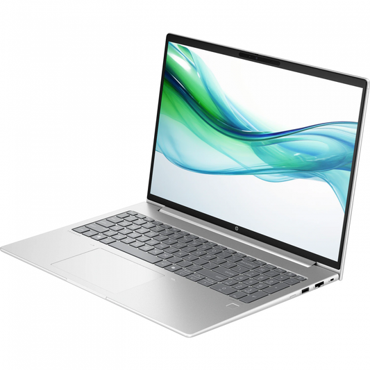 Laptop HP ProBook 460 G11 cu procesor Intel Core U7-155U 12-Core (1.7GHz, up to 4.8GHz, 12MB), 16.0 inch WUXGA, Intel Graphics, 16GB DDR5, SSD, 512GB Pcle NVMe, Free DOS, Silver, 3yw