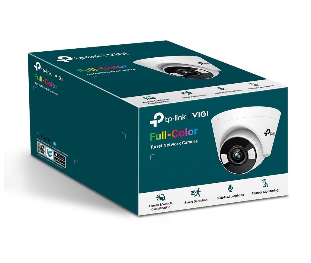 "TP-LINK VIGI 3MP Indoor Turret Network Camera,VIGI C430(2.8mm), 1/2.8""Progressive Scan CMOS, obiectiv: 2.8mm, F1.6, unghi vizualizare Horizontal FOV: 107.5°, Vertical FOV: 57.2°, Diagonal FOV: 128.7°distanta IR: 30mm, interfata : 1 x RJ45 10/100M. "