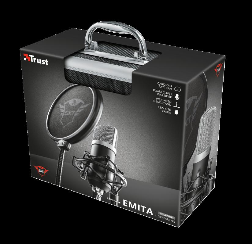 Microfon Trust GXT 252 Emita Streaming