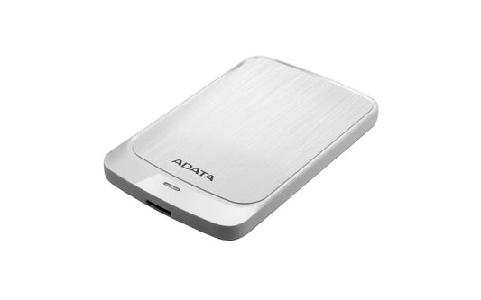 HDD Extern ADATA 2TB HV320 2.5 USB 3.1 Senzor protectie socuri Criptare Date Ultraslim Alb