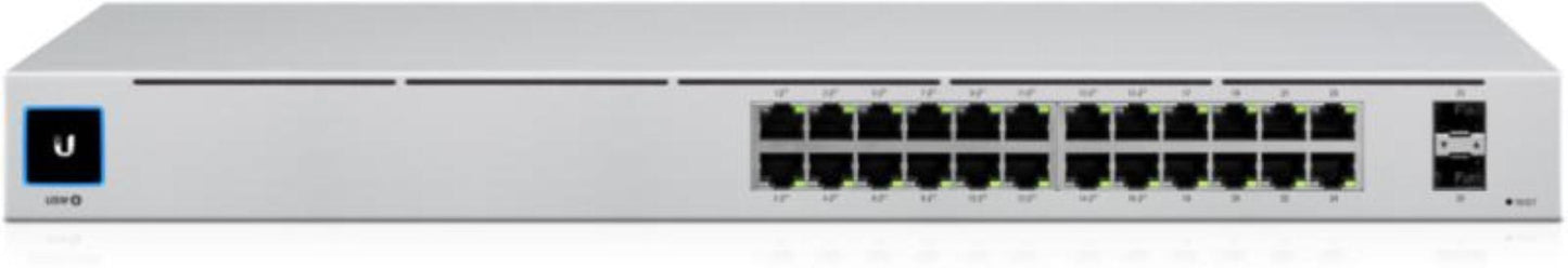 Switch Ubiquiti UniFi Gigabit USW-24, 24 port, 10/100/1000 Mbps