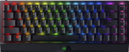 Tastatura Razer™ BlackWidow V3 Mini HyperSpeed, wireless, neagra