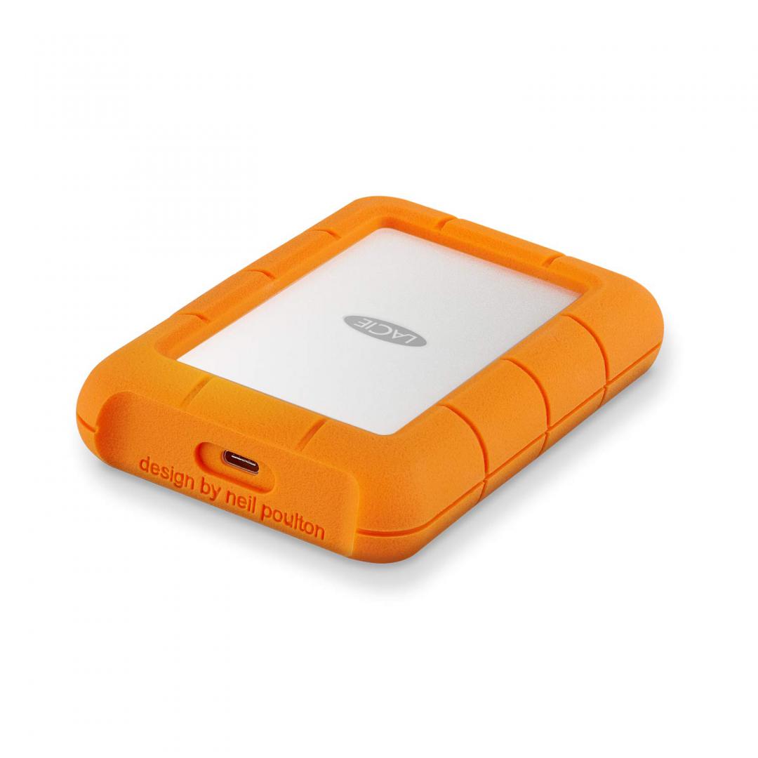 HDD Extern Lacie Rugged, 5TB, Argintiu,USB 3.0
