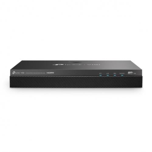 NVR PoE TP-Link VIGI 8 canale 2008H-8MP ; 93W, 8 MP,2 SATA Interface, max 20TB, H.265+; ONVIF, etec?ie mi?care, linie, intruziune, persoane, vehicule etc.