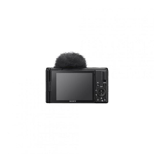 SONY Compact dedicata pentru vlogging ZV-1 II 21MP, 18-55mm, F1.8-4 ISO 125-12.800, 1/32.000s, 4K @29.97fps, x1Micro-HDMI/Slot multicard pentru Memory Stick Duo™/card de memorie SD, Rafala 24cps, WiFi/Bluetooth, Senzor CMOS Exmor RS suprapus 1"