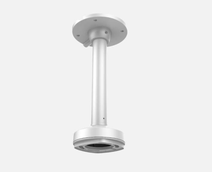 Suport pentru montaj pe tavan pentru camere mini dome Hikvision DS- 1271ZJ-120, material aliaj de aluminiu, dimensiuni: ? 150 × 543 mm, greutate: 1290 g