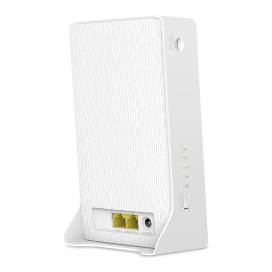MERCUSYS 300 Mbps Wireless N 4G LTE Router, Wireless Standards: IEEE 802.11b/g/n, Frecventa: 2.4 Ghz, Dimensiuni: 95×61.05×165.97 mm, Interfata: 1× 10/100Mbps LAN/WAN Port, 1× 10/100Mbps LAN Port, 1× Nano SIM Card Slot,
