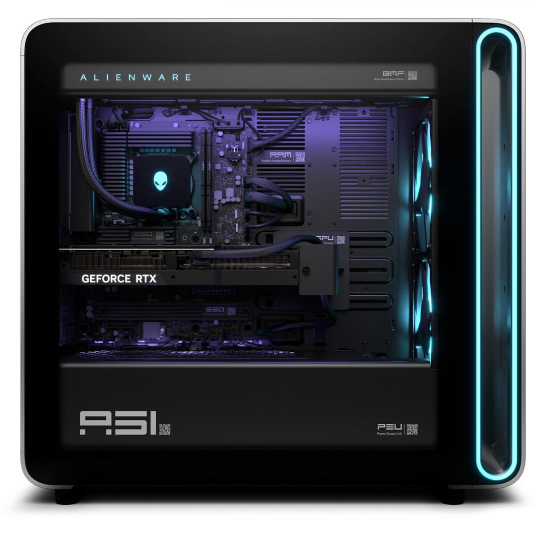 Dell Gaming Desktop Alienware Area-51 AAT2250 1500W, Intel U9-285K, 64GB Ram, 2x4TB SSD, NVIDIA RTX 5090, Windows 11 Pro