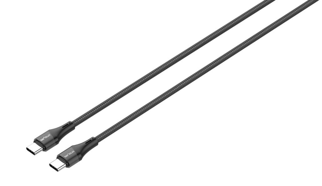 Cablu Serioux TYPE-C - TYPE-C 1M 100W, lungime: 100 cm, ie?ire: 100W, tip cablu: USB-C la USB-C, culoare: Negru, func?ie: înc?rcare ?i sincronizare