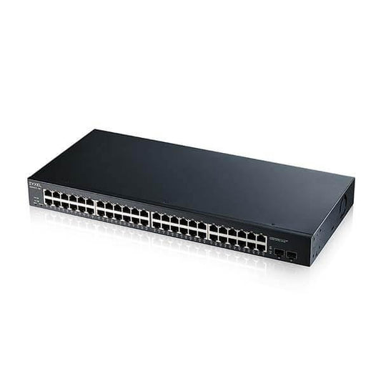 Zyxel GS1900-48, 48-port GbE L2, 48 Port Smart Switch, rackmount,