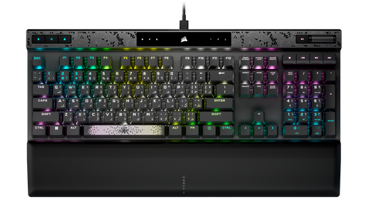 Tastatura mecanica CORSAIR K70 MAX RGB, Multiplatforma, Onboard Profiles up to 50, wirewed, CORSAIR MGX, Supported in iCUE