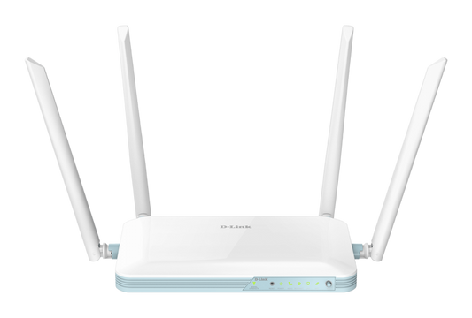 D-Link G403 EAGLE PRO AI N300 4G SMART Wi-Fi Router, Single Band, Wireless Speed: 300Mbps 2.4GHz, 1x  Fast Ethernet WAN 4x Fast Ethernet LAN, 4 fixed omni-directional antennas, AI Assistant, AI Parental Control, AI Wi-Fi Optimiser
