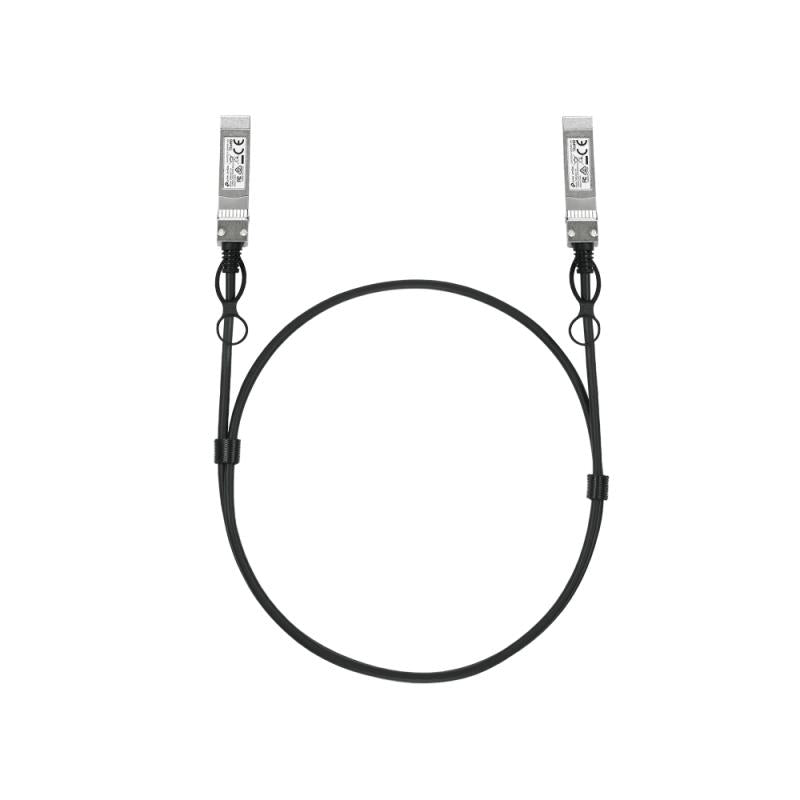Cablu Omada 1m 25G SFP28 1 m Distance, Support data rate of 25Gbps and 10Gbps, Compatible with 25G SFP28 Slot and 10G SFP+ Slot, Plug and Play
