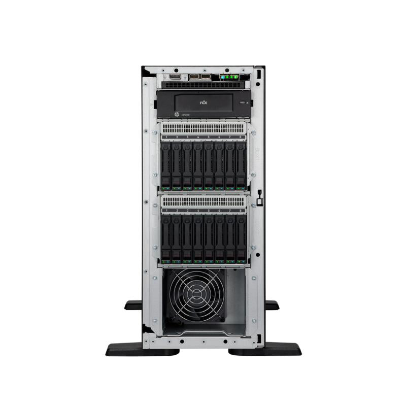 HPE ProLiant ML110 Gen11 4510 12-core 1P 64GB-R MR408i-o 8SFF 2x480GB SSD 2x1000W RPS EU Server
