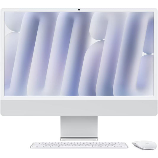 Apple iMAC 24" Retina 4.5k/ Apple M4 (CPU 10-core, GPU 10-core, NeuralEngine 16-core)/16GB/1TB - Silver - INT KB (2024)  (cto from  MWUV3RO/A)