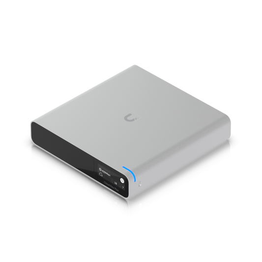Ubiquiti UCK-G2-SSD CloudKey+, memorie 32 GB eMMC, 3 GB RAM 1 TB 2.5" SATA SSD, dimensiuni:131,2 x 27,1 x 134,2 mm (5,2 x 1,1 x 5,3")