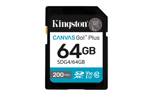 Card de Memorie SDXC Kingston,64GB,Canvas GO Plus