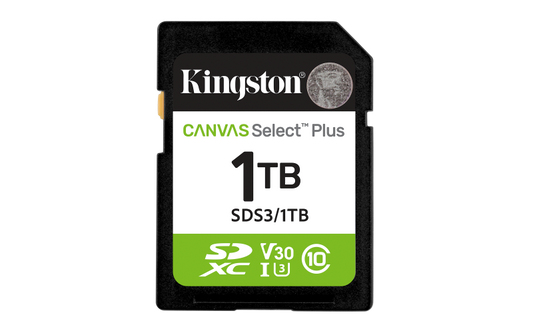 Card de Memorie SDXC Kingston, 1TB,Canvas Select Plus
