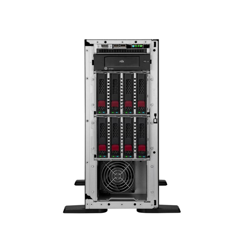 HPE ProLiant ML110 Gen11 4510 12-core 1P 64GB-R MR408i-o 8SFF 2x480GB SSD 2x1000W RPS EU Server