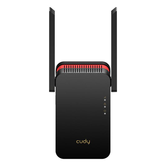 CUDY AX3000 Wi-Fi 6 Mesh Repeater, AP mode, Chipset MediaTek, Cudy Mesh Support,  2402Mbps at 5GHz + 574Mbps at 2.4GHz, 802.11ax/ac/a/b/g/n,  1 Gigabit Ethernet Port, WPS button, Intelligent Signal Light, WPA3, LED control, Cudy APP