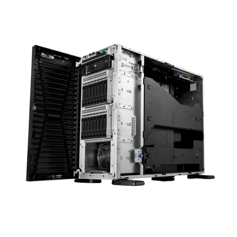 HPE ProLiant ML110 Gen11 4510 12-core 1P 64GB-R MR408i-o 8SFF 2x480GB SSD 2x1000W RPS EU Server