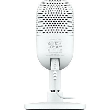 Microfon Razer Seiren V3 Mini White USB, frecventa raspuns 20 Hz - 20000 Hz, sensibilitate 110 dB (THD > 1% at 1 kHz), alb