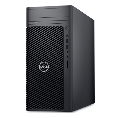 Precision 3680 Tower CTO BASE 1000W, Intel I9-14900K, 128GB Ram, 2TBSSD + 2x4TB HDD, RTX 5000 Ada, Windows 11 Pro