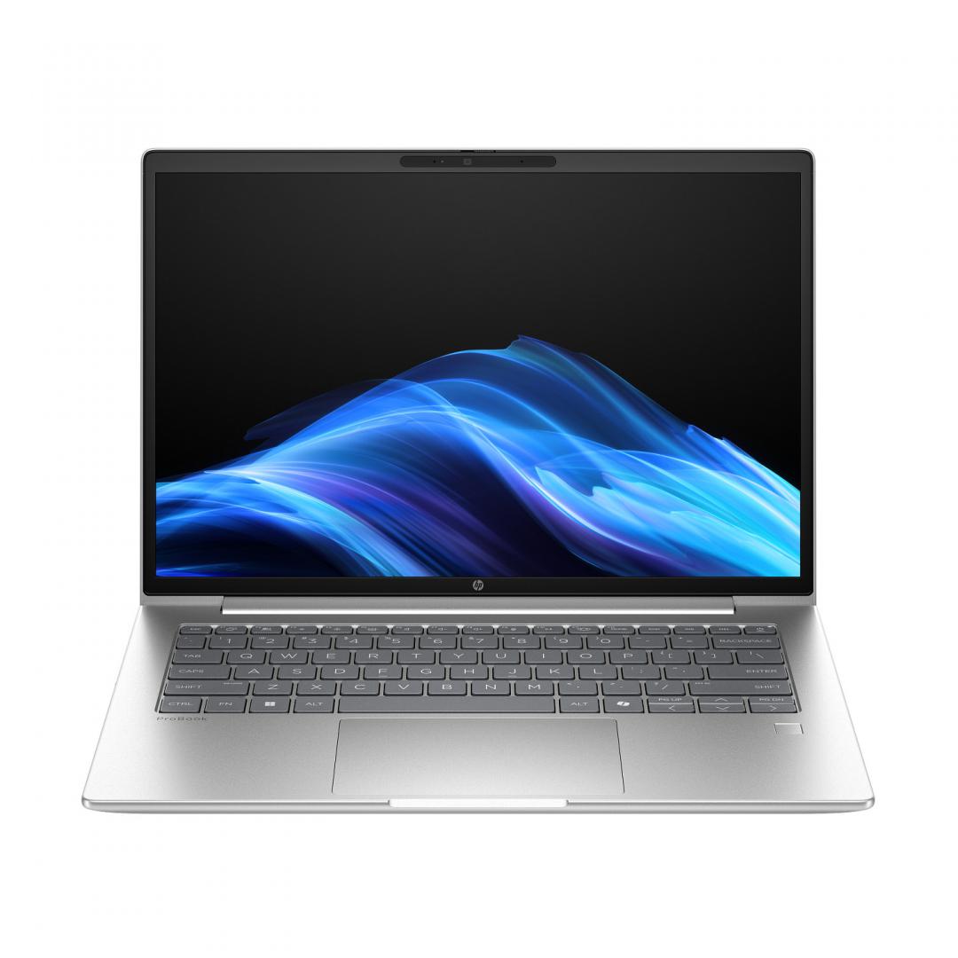Laptop HP ProBook 4 G1a cu procesor AMD Ryzen 7 250 8 Core (3.3 GHz up to 5.1 GHz, 16MB)- 16 NPU TOPS, 14.0 inch WUXGA, 24GB DDR5, SSD 1TB PCIe NVMe, AMD Radeon Graphics, Windows 11 Pro 64bit, AI PC(<40 TOPS), Pike Silver, 1yw